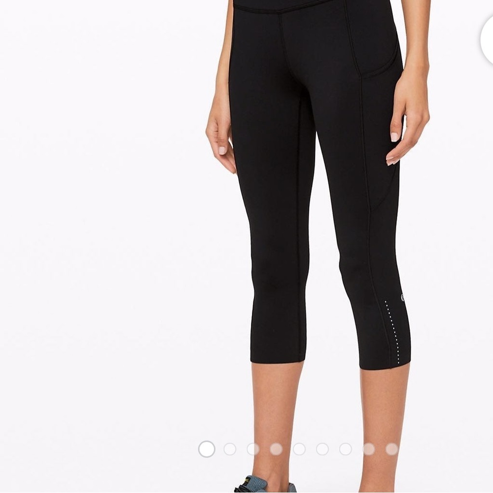 🍋Lululemon HR Fast and Free Legging 19” *Reflective*
